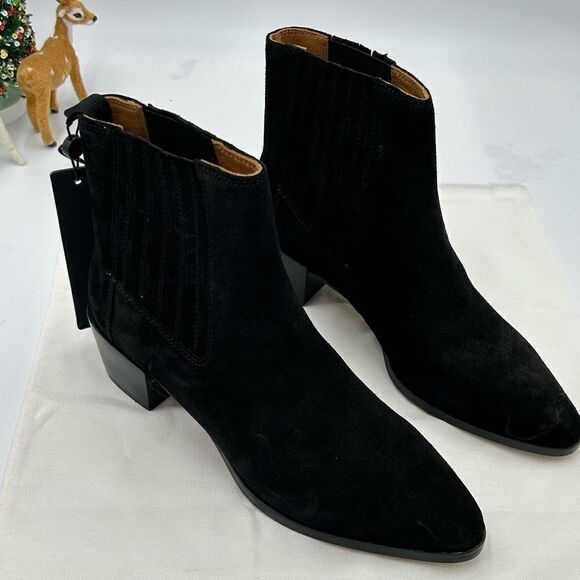 Women’s rag and bone New York suede booties size 40 - Picture 1 of 9